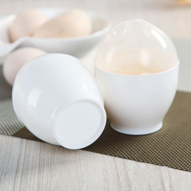 Mini Nette Gedämpfte Ei Tasse für Mikrowelle, Bequem und Nahrhaftes Frühstück Gekochtes Ei Tasse, 2 Stück
