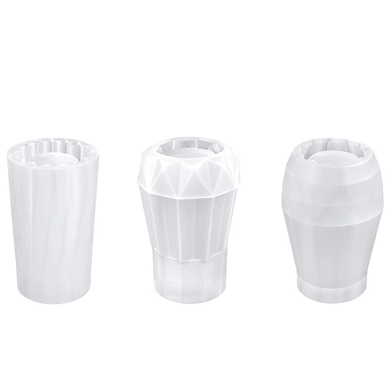 Moules en résine pour petits et grands vases, Kit de moules en Silicone avec ficelle, en époxy, pour Vase de fleurs: Default Title