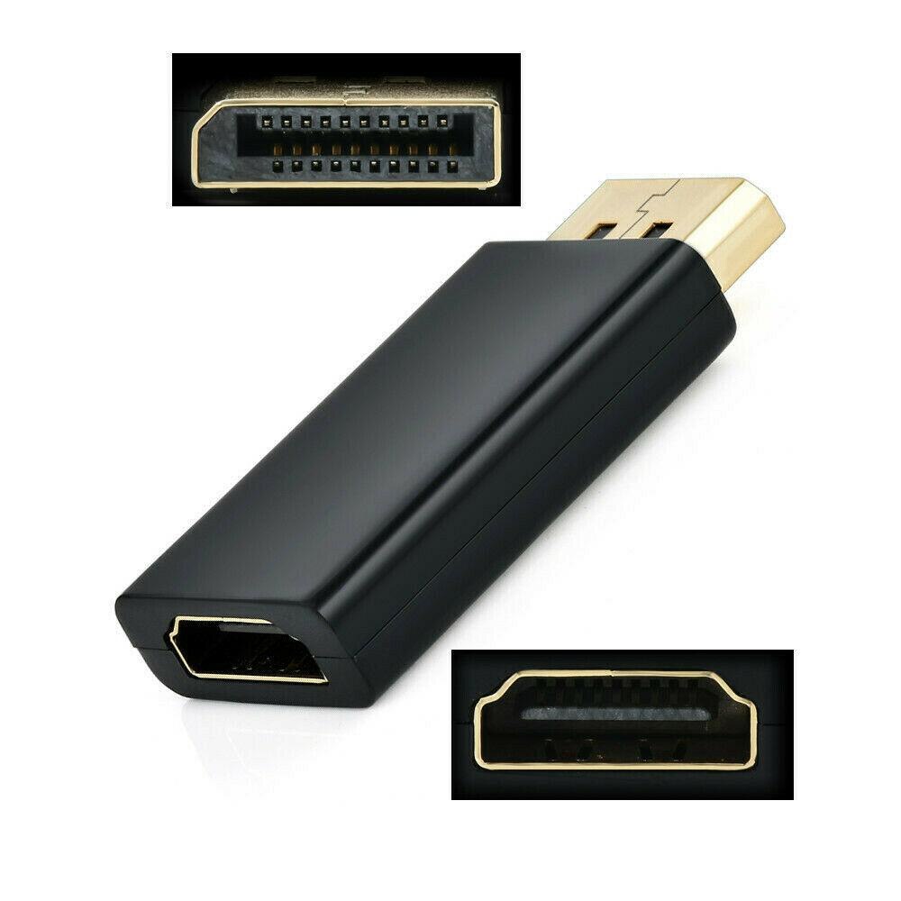 Portatile Schermo porta DP Maschio a HDMI Femmina Adattatore Convertitore per HDTV PC