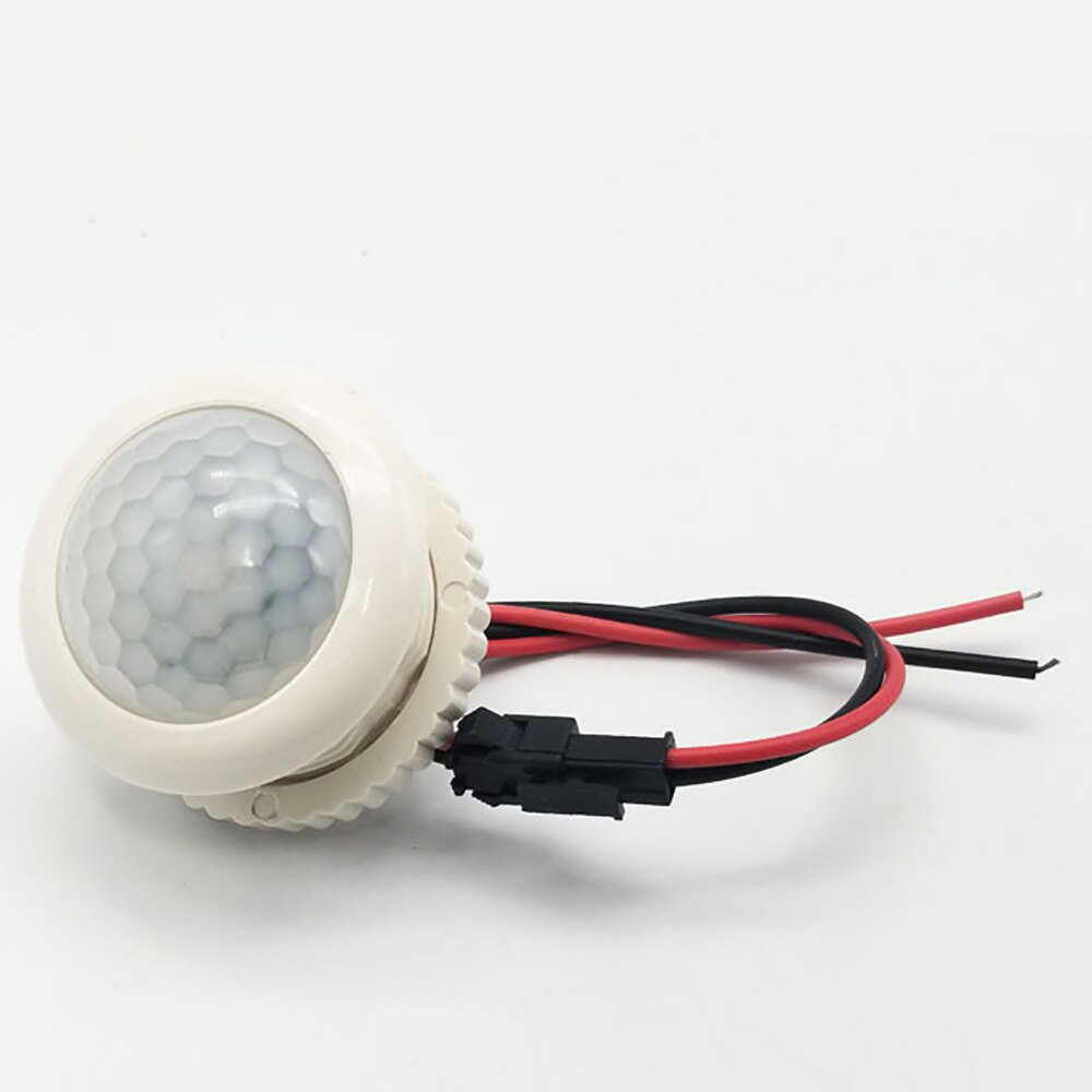 Motion Sensor Switch For Light Bulb PIR Sensor Movement Detector 220V For LED Lamp Home Electrical Wire Connection DIY