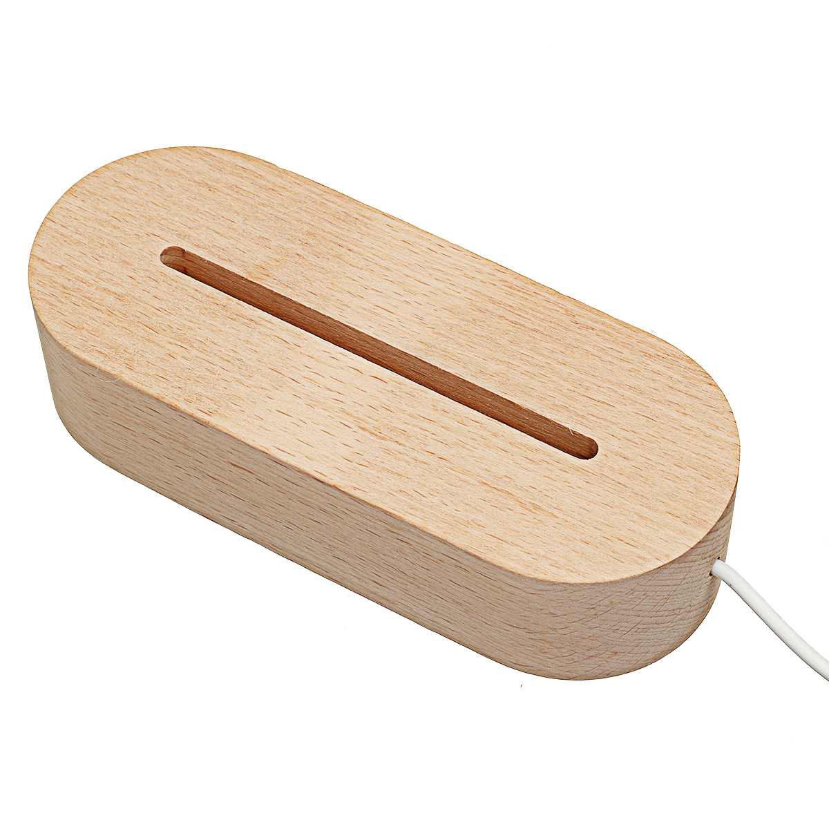 5 Stijlen 3D Led Lamp Base Creatieve Nachtverlichting Tafellamp Houten Lamp Base Gradiënt Kleurrijke Verlichting Voor Thuis Decoratieve licht