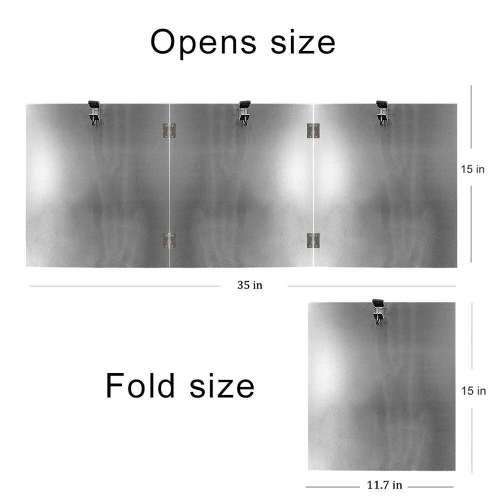 Heat Focusing Radiator Reflector for Round Natural Gas and Propane Patio Heaters Accessories