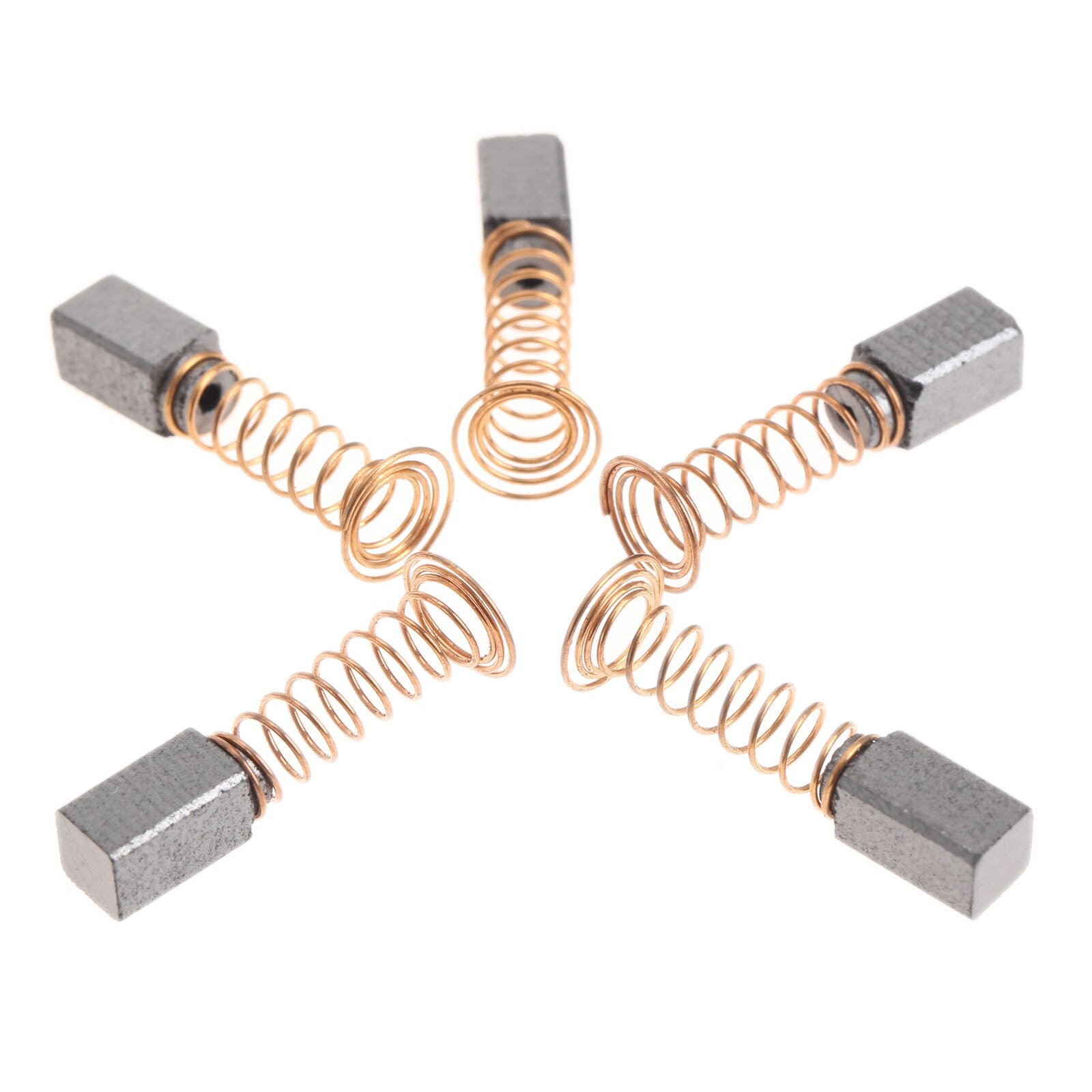 10 pièces Mini perceuse carbone brosses pièces de rechange pour moteurs électriques Dremel outil rotatif 5x5x8mm