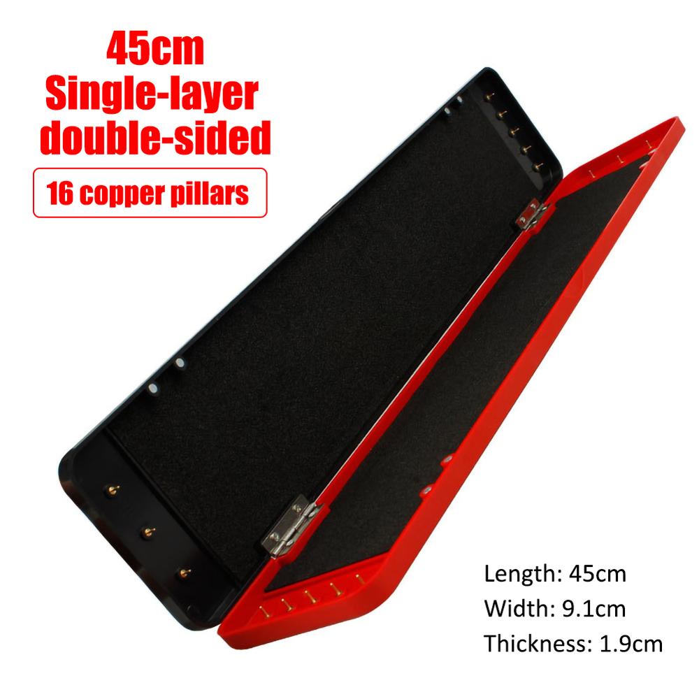 Multifunctionele Lange Vislijn Organiseren Doos Karpervissen Rigs Visgerei Hair Rig Opbergdoos Stijf Voor Vislijn rigs Houder