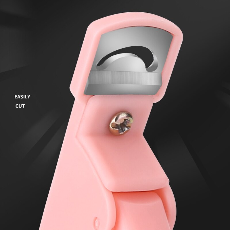 Coupe-ongles carré/rond/français, 1 pièce, coupe-ongle U Word, faux ongles Macaron, outils de manucure à faire soi-même