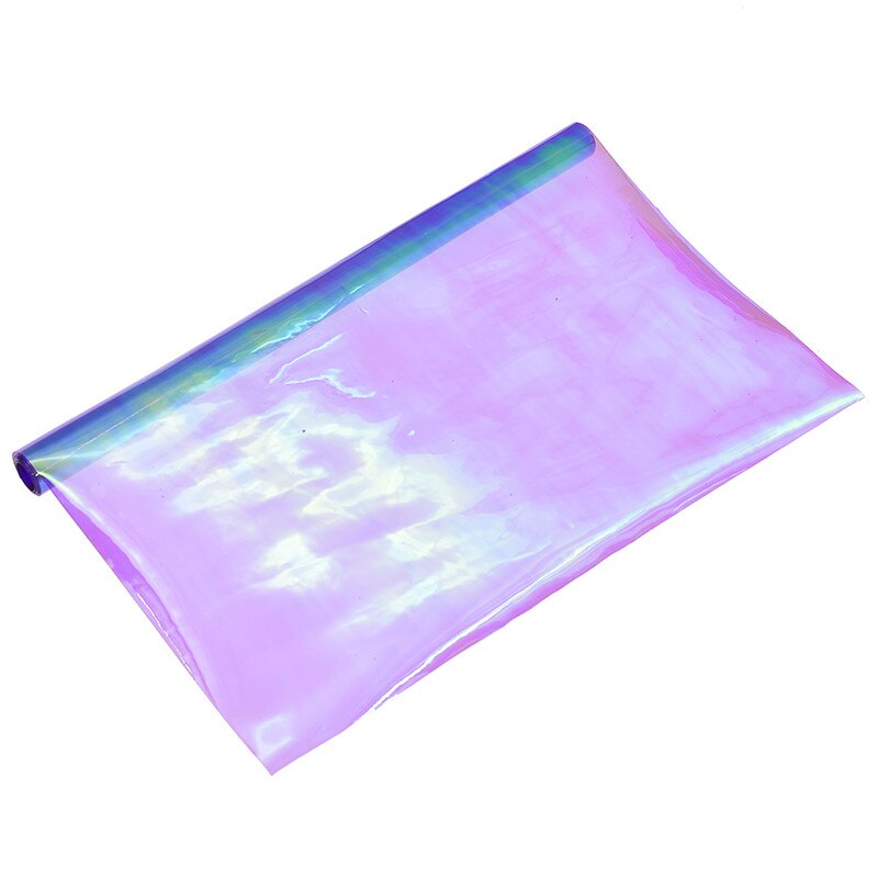 Transparent PVC Synthetic Leather DIY Material For Handbag Shoes Belts Clothes A4 Clear Sewing Fabric