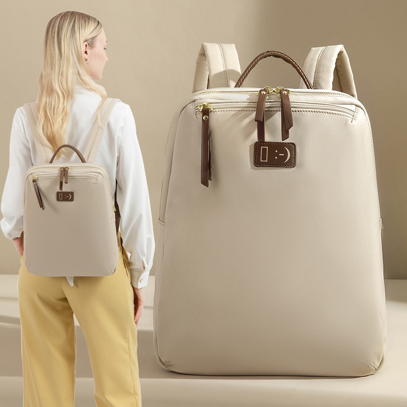 14 Inch Laptop Backpack for Women, Light College Bookbag for School, Casual Business Daypack for Travel Work