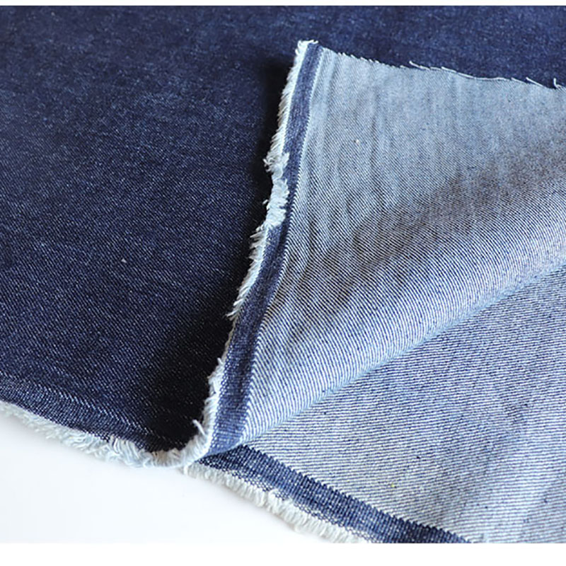 Solid Jeans Fabric Thick 12oz Denim Fabric After Washed Cotton 7X7 Twill Fabrics Cloth By The Half Meter Tissu Tela 50X165cm: deep blue