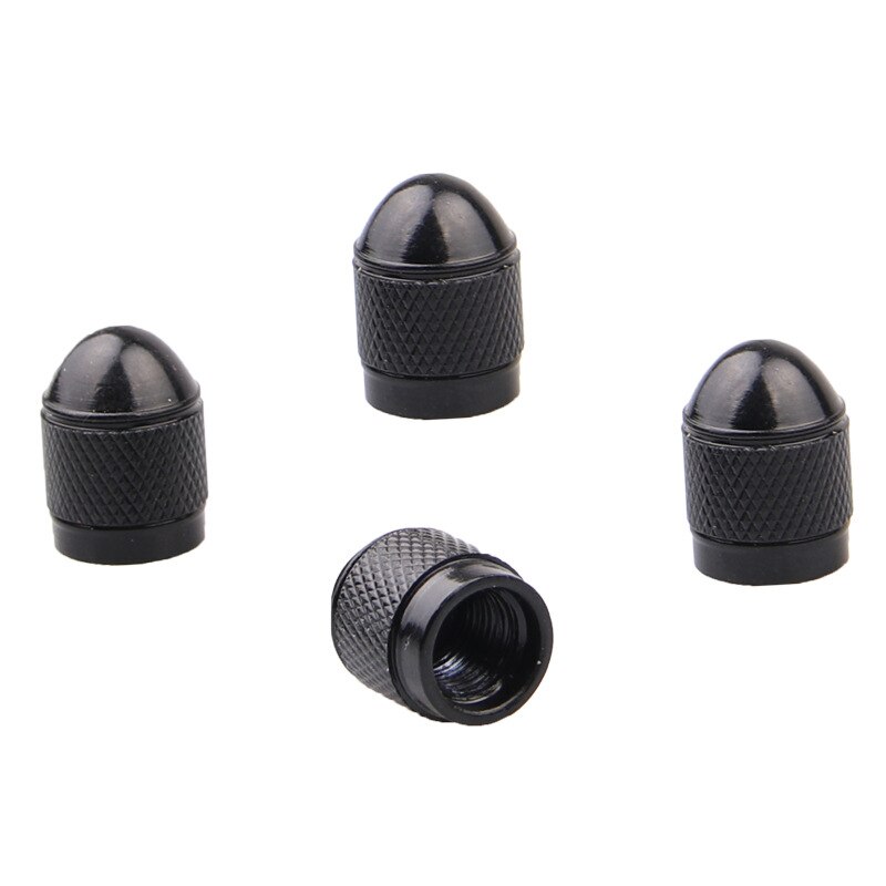 2/4PCS Universal Aluminum Alloy Schrader Valve Caps Wheel Tire Valve Dust Covers for Cars Motorcycles Bikes Bicycle Accessories