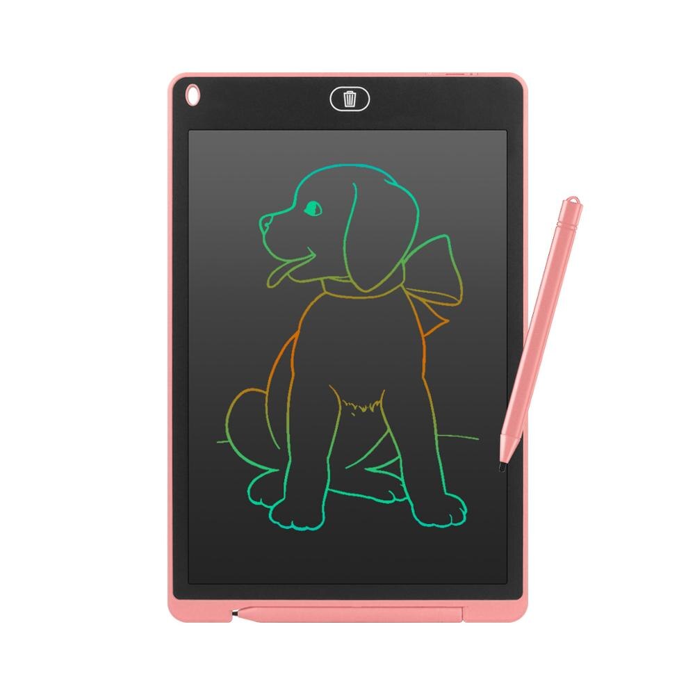 8.5/10/12 Inch Kleurrijke Displa Lcd Schrijven Tablet Draagbare Slimme Elektronische Notepad Tekening Grafische Handschrift Pad Board Fs: 10inch pink