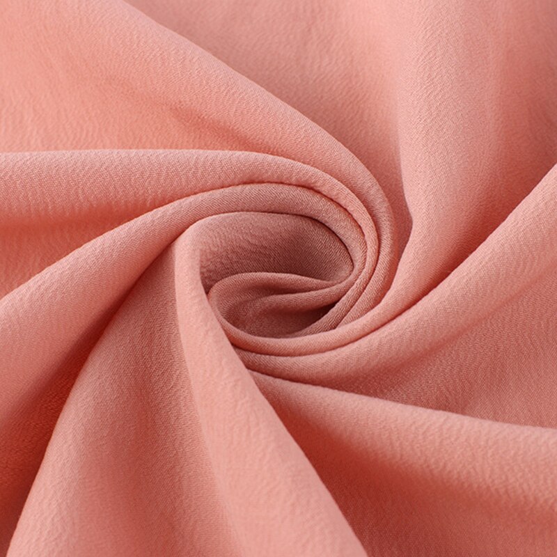 Zacht Roze Viscose Chiffon Stof Voor Dress Shirts, Wit, Zwart, Grijs, Beige, Rood, wijn Rood, Blauw, Groen, Geel, Door De Meter: 15