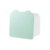 Organisateur de toilette adhésif, grande boîte de rangement, serviette hygiénique, organisateur pour cosmétiques, boîte décorative, boîte à mouchoirs humides, outils de salle de bains: green