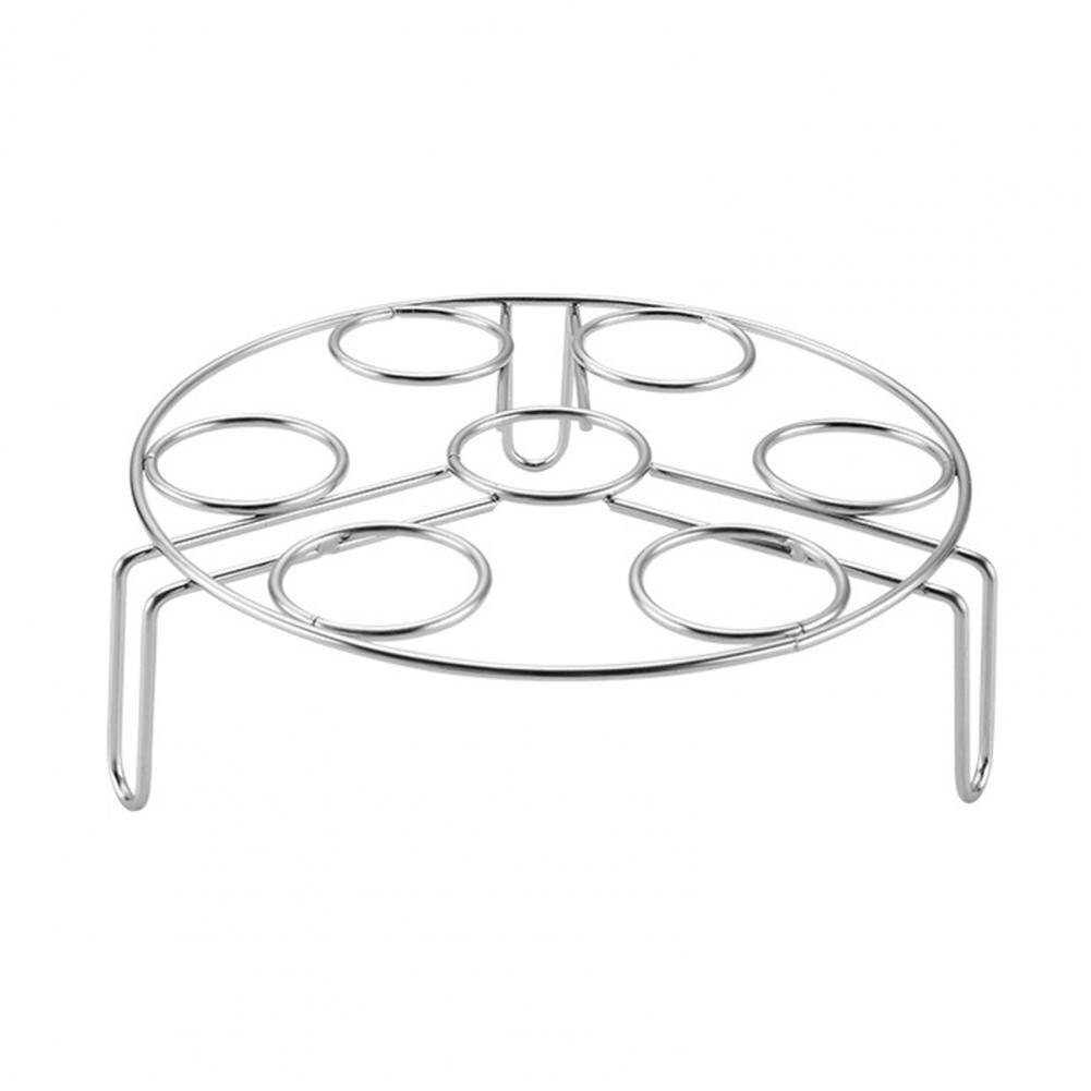 Useful Steaming Rack Safe Anti-rust Egg Steamer Rack Heat Insulated Egg Basket Cook Accessories Egg Steamer Rack