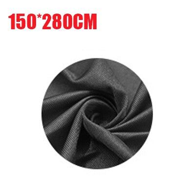 150*280CM bambini adulti cotone all&#39;aperto altalena coperta amaca coccole fino a terapia sensoriale bambino morbido elastico pacco altalena costante: Black 150