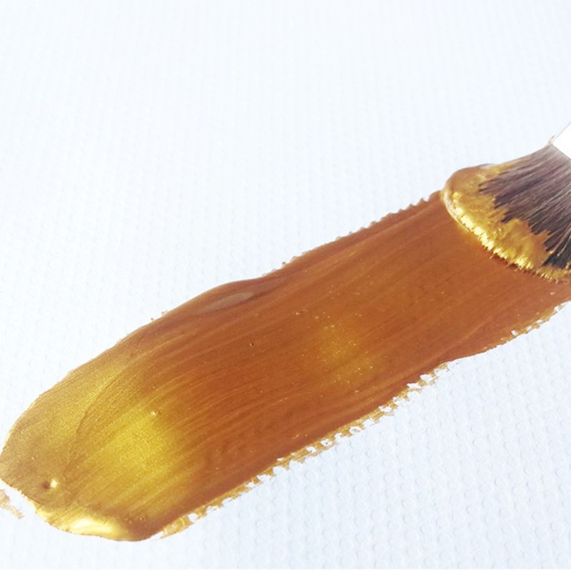 60Ml Golden Acryl Verf Metallic Acryl Verf Muurverf Foguang Waterdichte Vloeibare Handgeschilderde Pigment Naald Fles