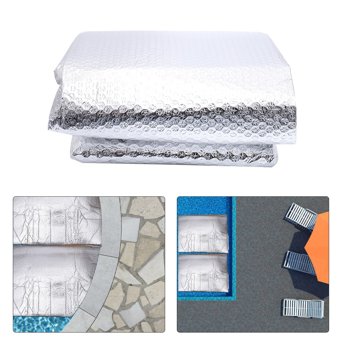 1Pc Zwembad Warmte Behoud Deksel Warmte-isolatie Zwemmen Zwembad Cover Thermische Isolatie Zwembad Film Zwembad