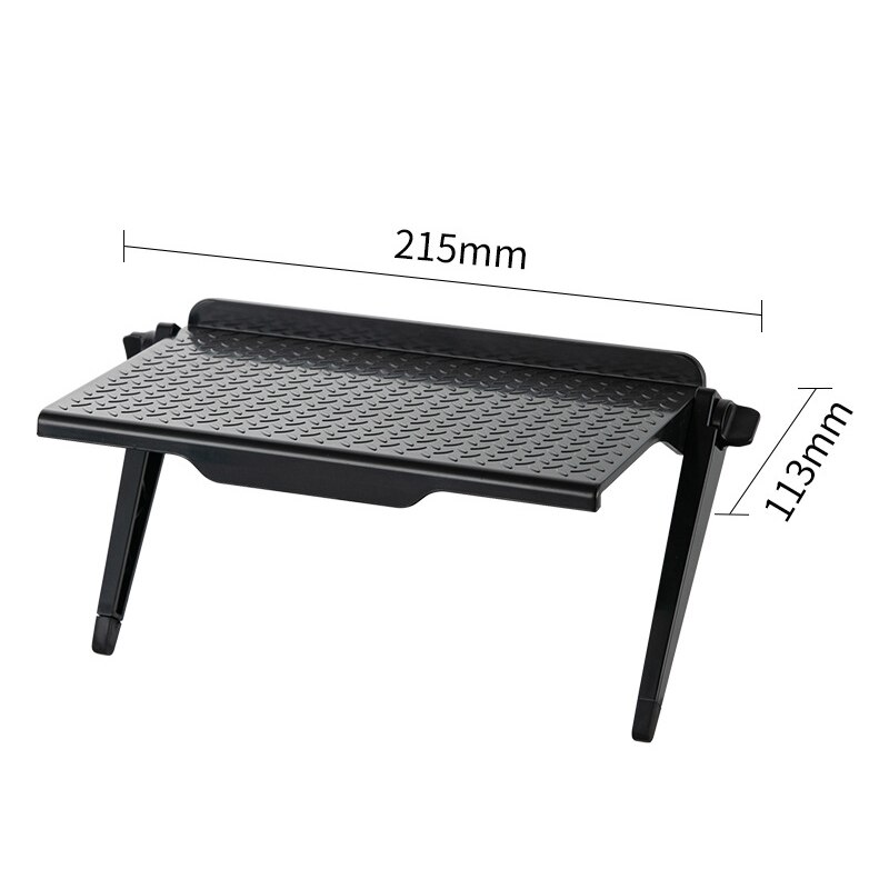 Computer Monitor Gestell Faltbare Regal TV Kasten Router Regal einstellen-oben-Kasten Halterung Halfter Mini PC DVD-Spieler Stand Gestell Computer Abdeckung