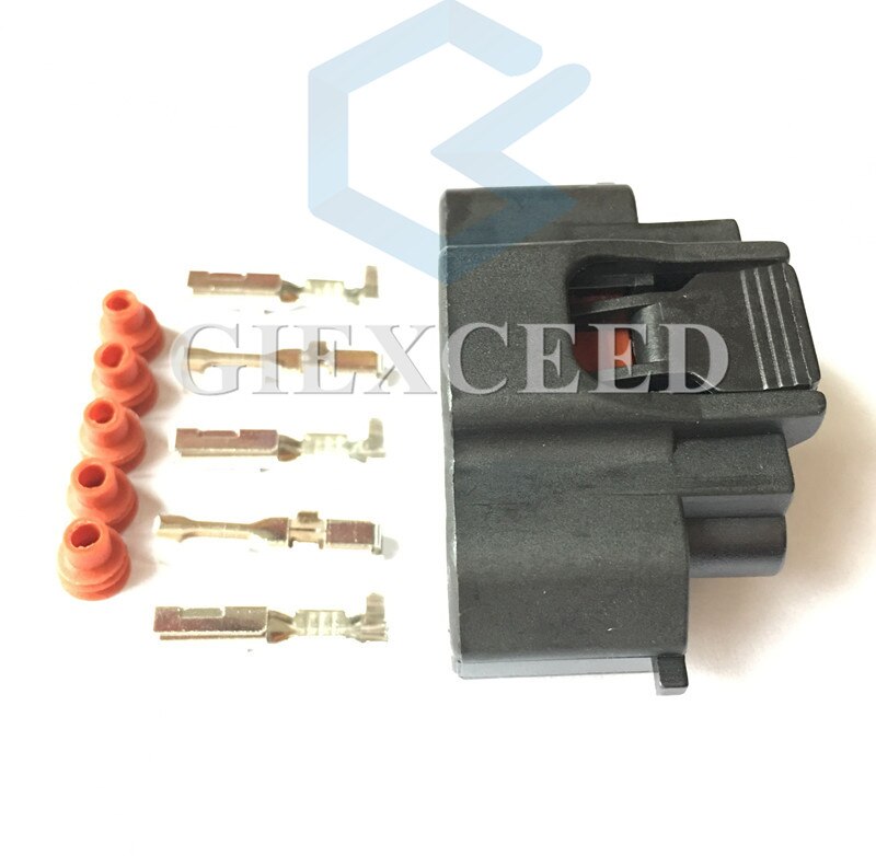 2 Sets 5 Pin Motor Plug Vrouwelijke Kabelboom Socket Ontsteking Air Flow Meter Connector 90980-11317 Voor Toyota jaguar