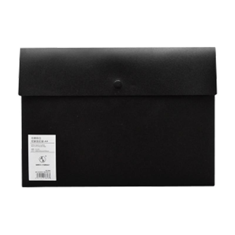 A3/A5/B5 Portable File Folder Big Capacity Document Bag Simple Business Briefcase Plastic Storage Organizer Snap Bag