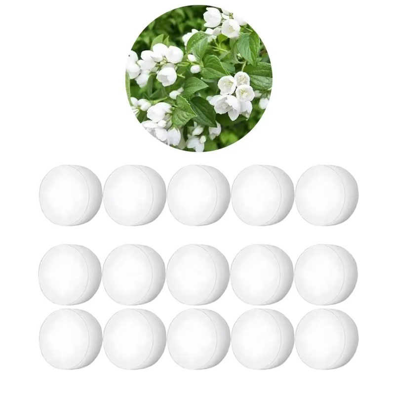 5-40pcs Air Freshener Replacement Tablet Refill Solid Perfume Flavor for Car Air Vent Fragrances Diffuser Air Purifier Ashtray: WHITE