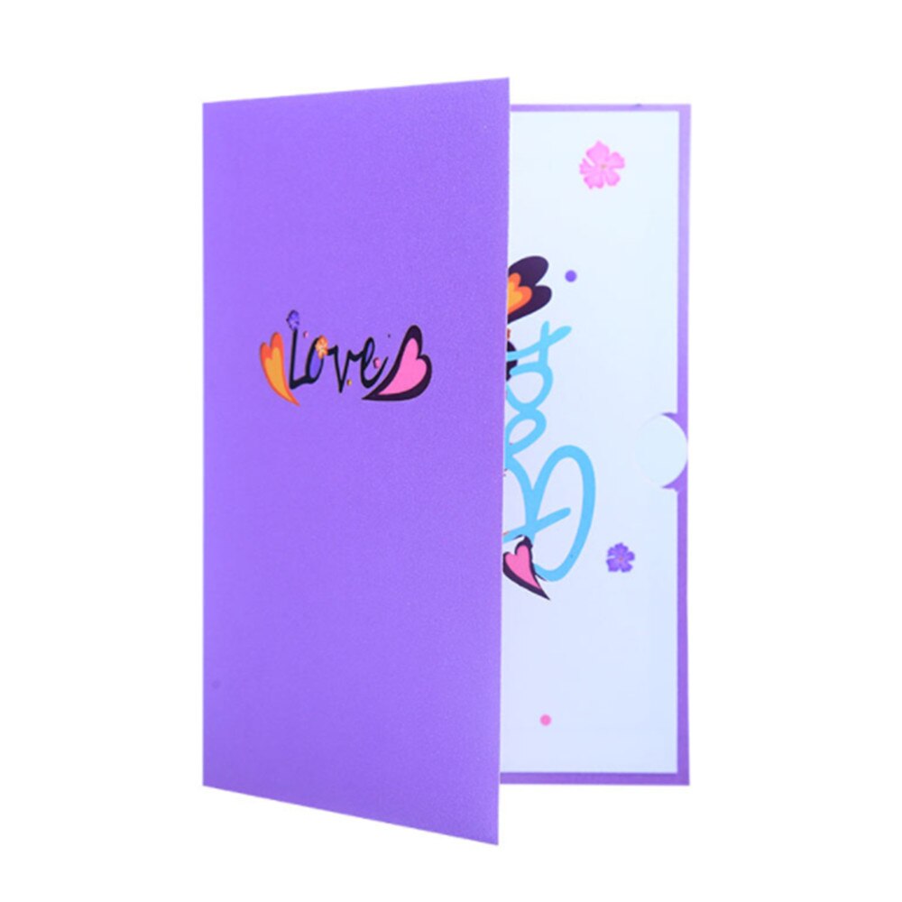 3D Pop Up Mothers Day Cards Floral Greeting Cards Flowers for Mom Wife Birthday Card