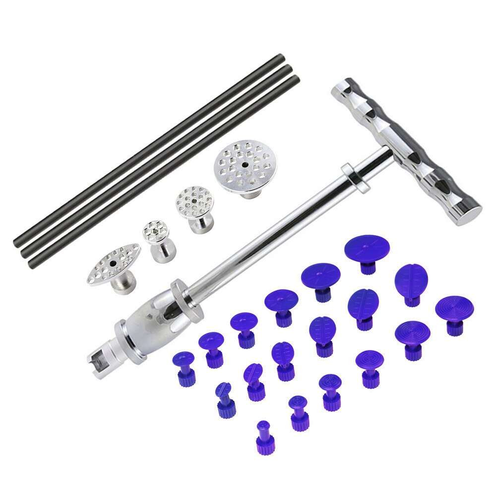 Gereedschappen Verveloos Dent Repair Dent Puller Uitdeuken Reverse Hamer Lijm Sticks Pull Tabs Remover Repair Hand Tool