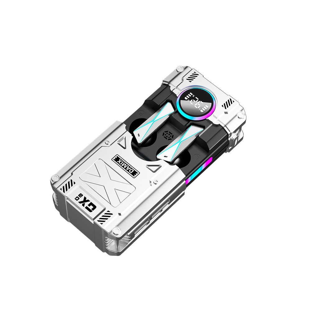 DX08 TWS Bluetooth Kopfhörer Stereo Drahtlose Kopfhörer in-Ohr HiFi Ohrhörer Freisprecheinrichtung Headset Mit Mikrofon Für iPhone Xiaomi: Weiß
