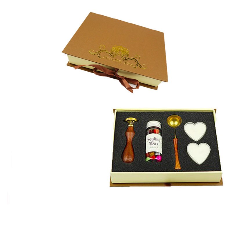 Gracias sello de cera para la boda, decoración perfecta para invitaciones, sobres, Correos de caracol, paquetes de vino,: 1 gift box