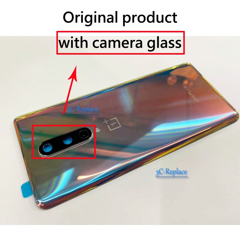 Originale/di Alta Guality per OnePlus 8 / 8 pro 1 + 8 pro Posteriore Copertura di Batteria del Portello custodia di posteriore di Vetro parti