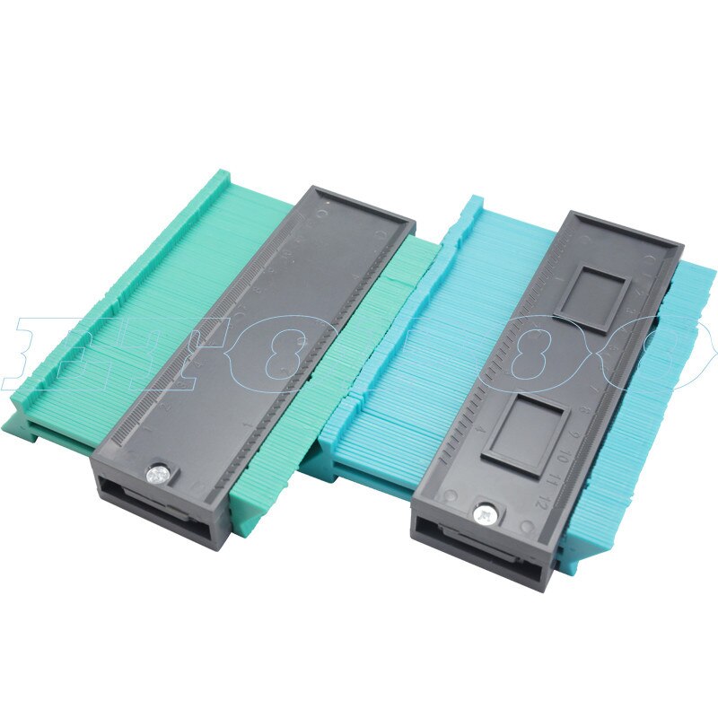 20 cali 10 cali 6 cali 5 cali szablon krzywizna linijka krawiecka kontur miernik laminat dywan płytka drewniana miarka radian linijka: 5cal losowy kolor