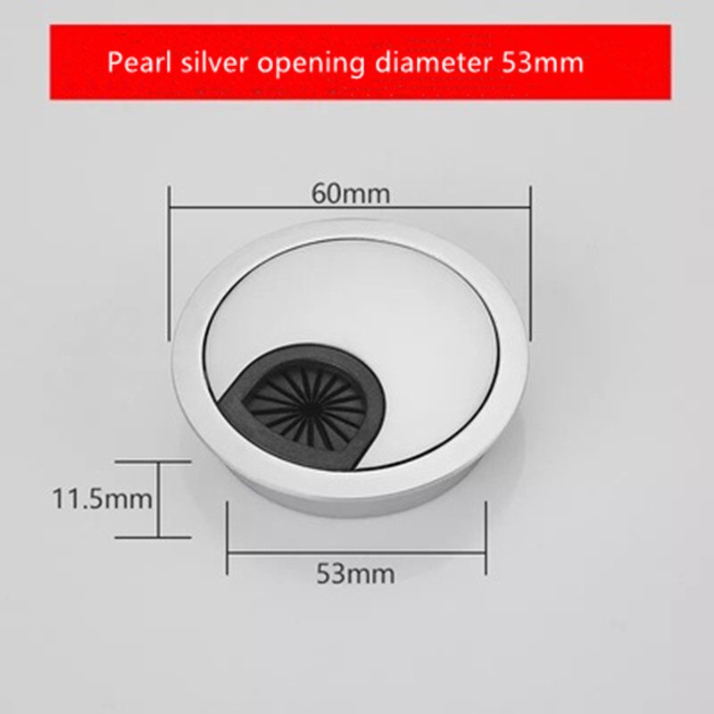 Dator bord linje hål lock gänghål metall gänga låda zink legering tråd låda 50/53/60/80mm gänga hål: Lila