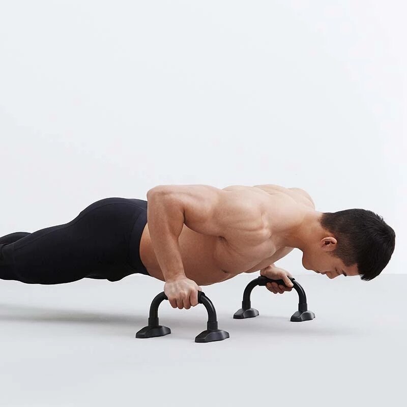 Push Up Bars Home Workout Equipment Pushup Handle with Cushioned Foam Grip and Non-Slip Sturdy Structure