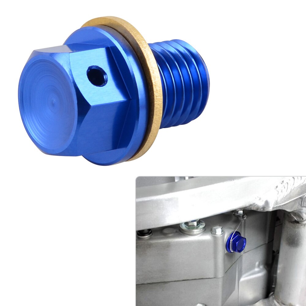 Tornillo de perno de tapón de drenaje de aceite para Kawasaki, Z750, Z750S, 2004, Z900RS, , Z, 750, 750S, 900RS, 250, 650, 1000, Ninja 800, ZX, 14, 11 ER