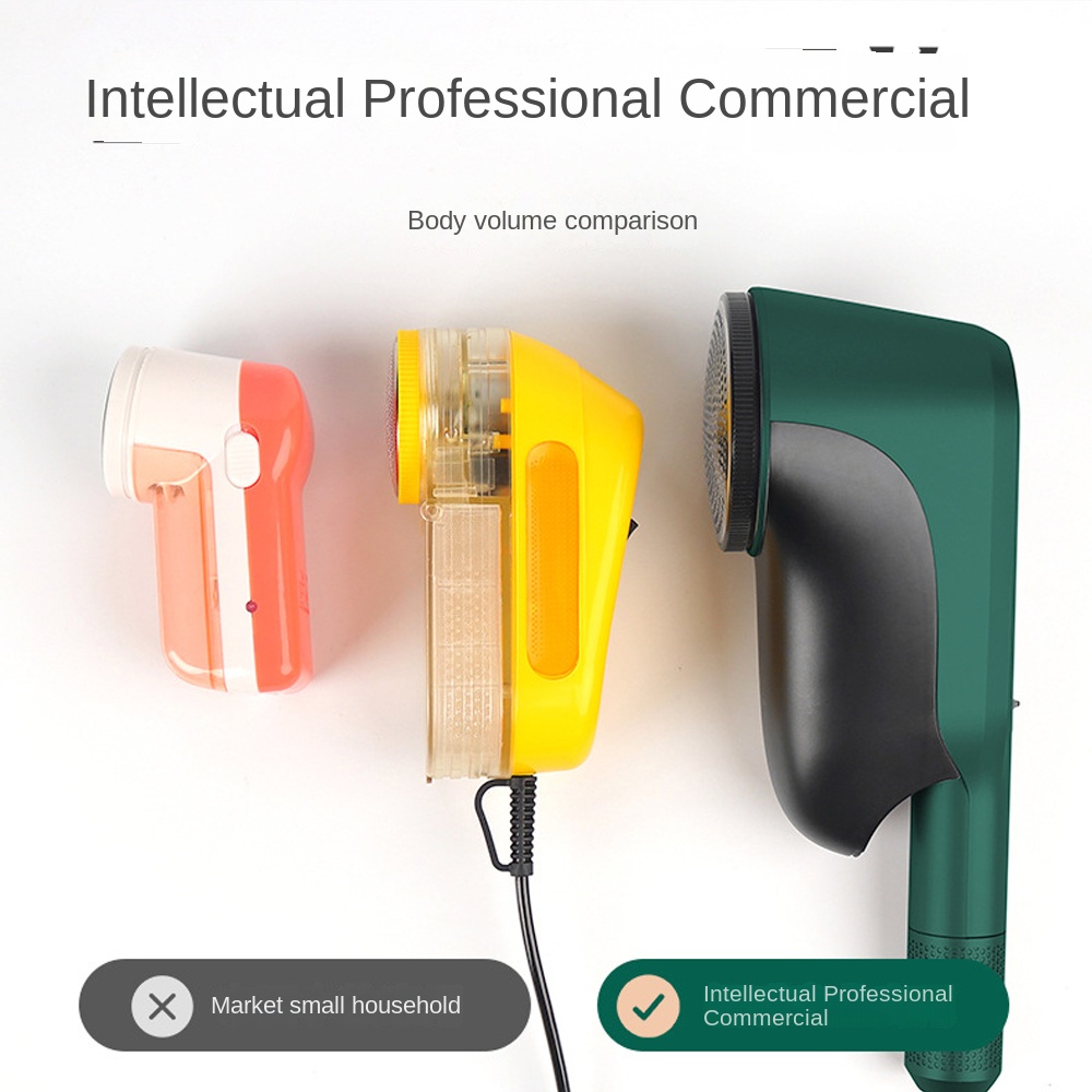 60W Commercial Lint Remover Spool Machine Hairball Trimmer Clothes Electric Lint Remover Dry Cleaners Shaving Ball