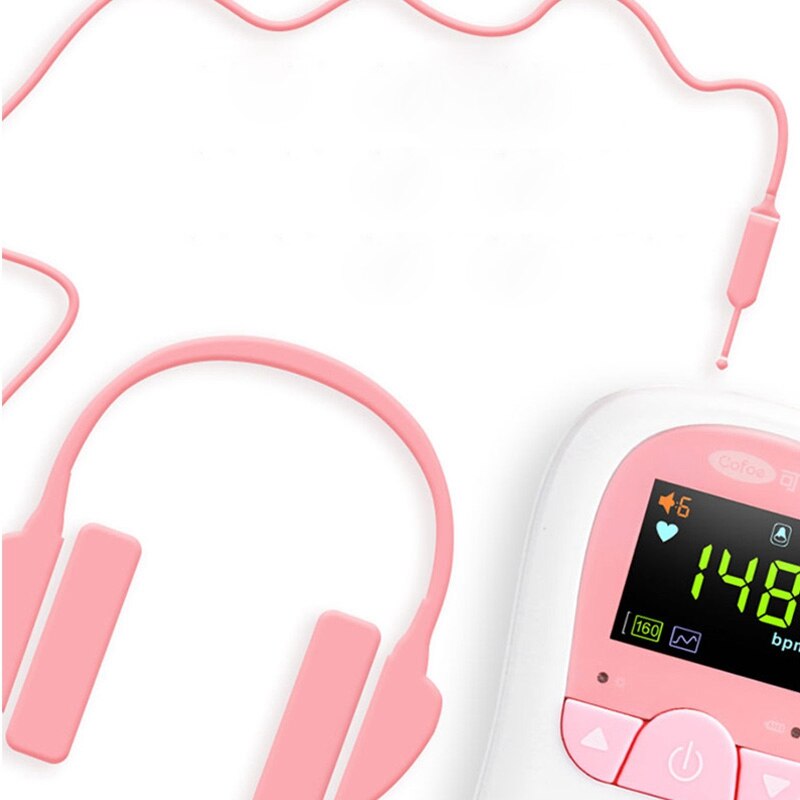 Handheld Foetale Doppler Prenatale Baby Heartbeat Monitor Hartslag Detector Huishoudelijke Sonar Doppler Zwangere Vrouwen