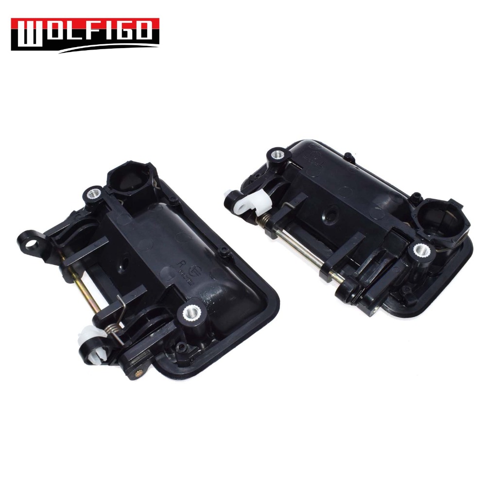 WOLFIGO Exterior Outside Front Left Right Door Handle Fit Suzuki Swift Geo Metro 1989-1994 8282060B025PK, 8281060B025PK