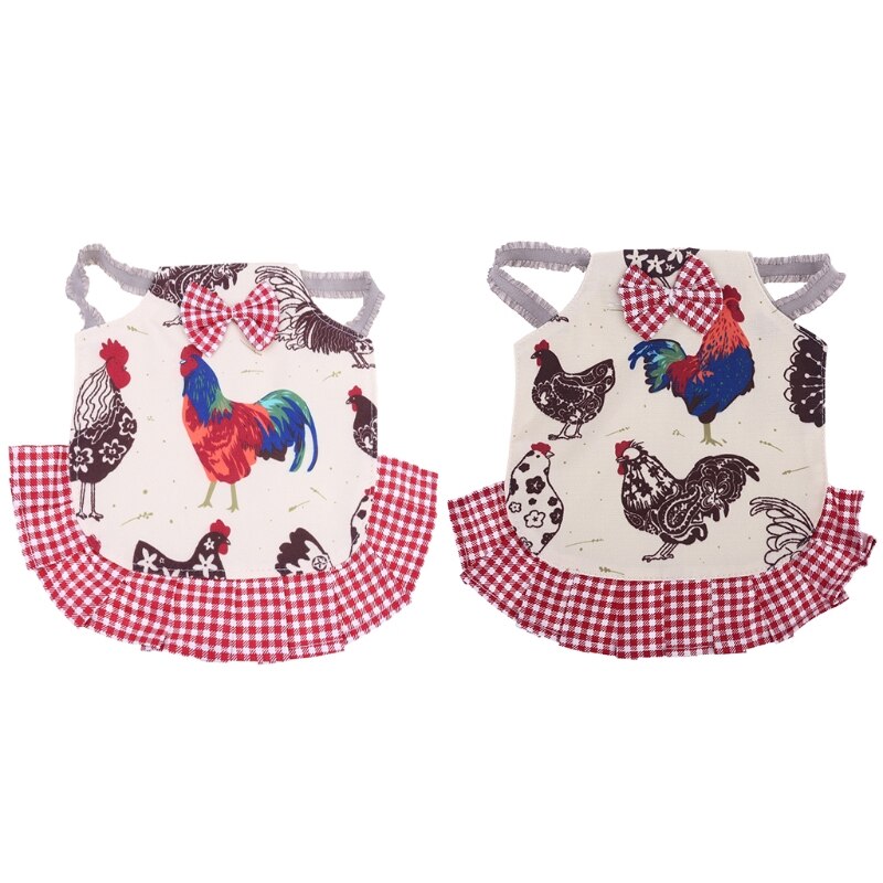 Poultry Hen Chicken Saddle Apron Feather Protector Wings Back Protect Jacket