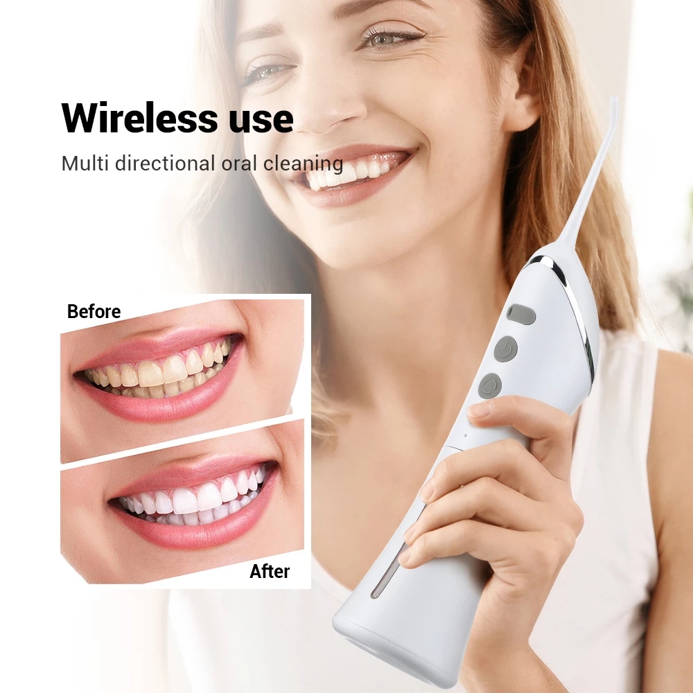XIAOMI-irrigador Dental con chorro de agua, limpieza Dental, blanqueamiento Dental, impermeable, lavadora bucal, hilo Dental