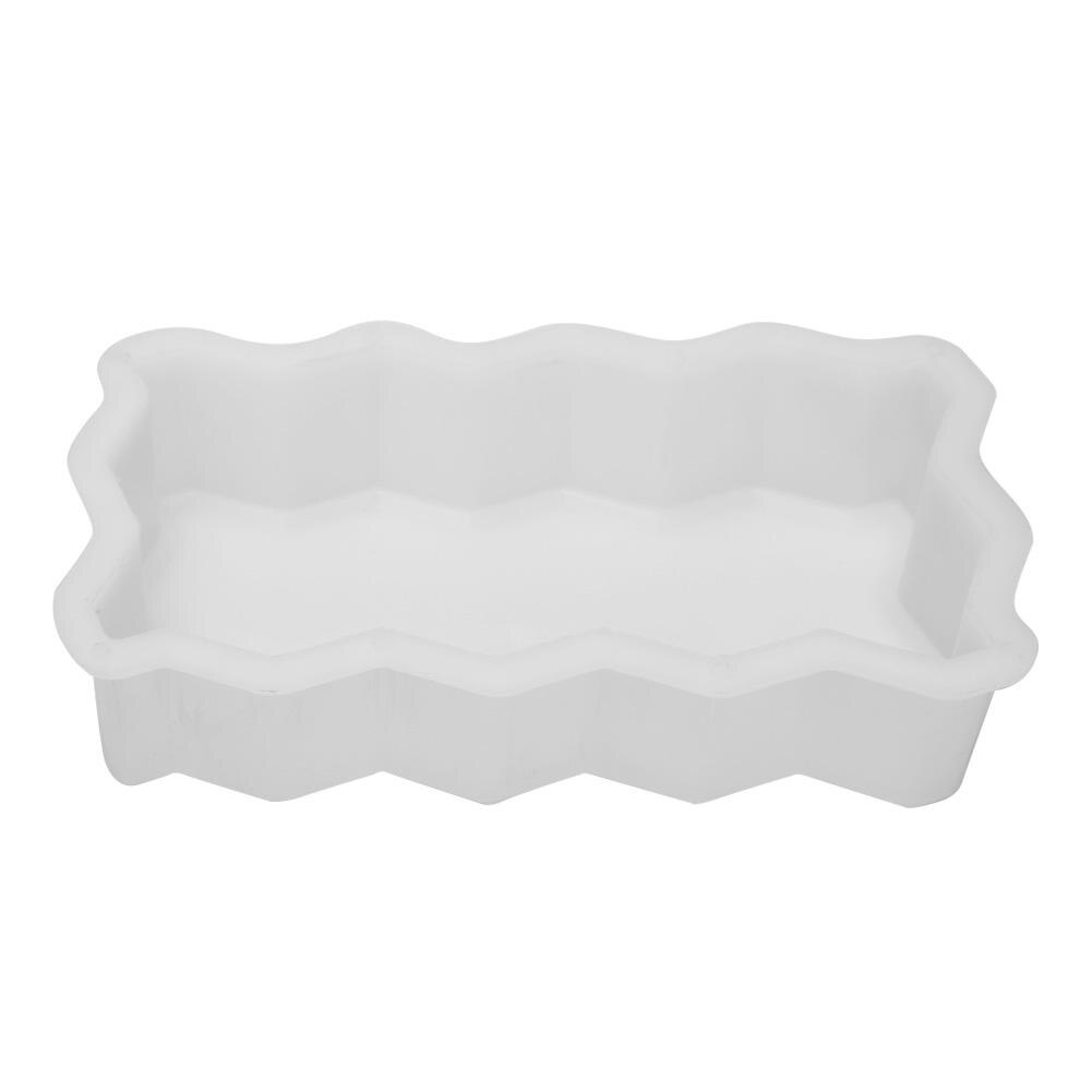 Hagesti belegningsformer gjenbrukbare hjemme-diy-betong flat stein murstein for bølgekantstier terrasser bygningstilbehør