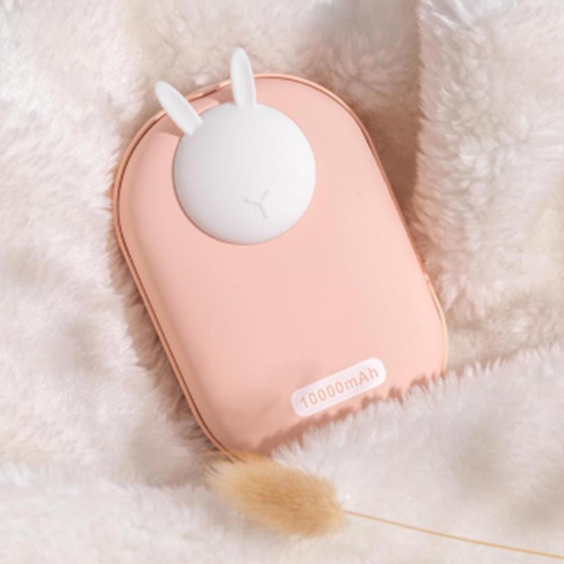 5000mAh Winter Pocket Warme Kachel Mini USB Oplaadbare Handwarmer Power Bank 48-52 Graden Automatische Aanpassing Kleine