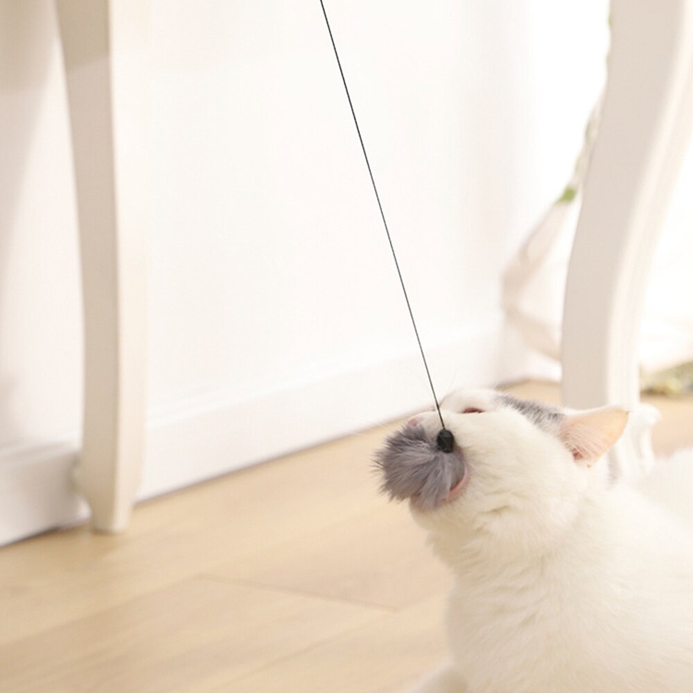 Automatisk elektrisk løft kattekugle legetøj puslespil interaktivt smart kæledyr kugle teaser legetøj løfekugler elektrisk kat kæledyrsforsyning