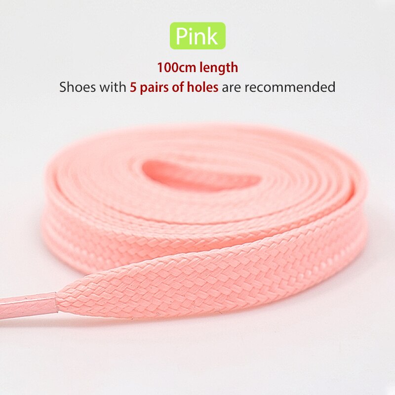 1 Paar 100Cm Lichtgevende Schoenveters Platte Sneakers Canvas Veters Glow In De Donkere Nacht Fluorescerende Shoestrings 6 Kleuren: Luminous pink