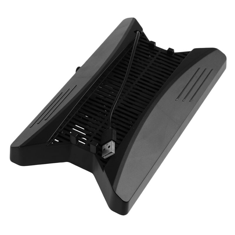 OOTDTY Charging Station Cooling Fans Ventilation Vertical Stand With HUB2.0 For PS4 Pro