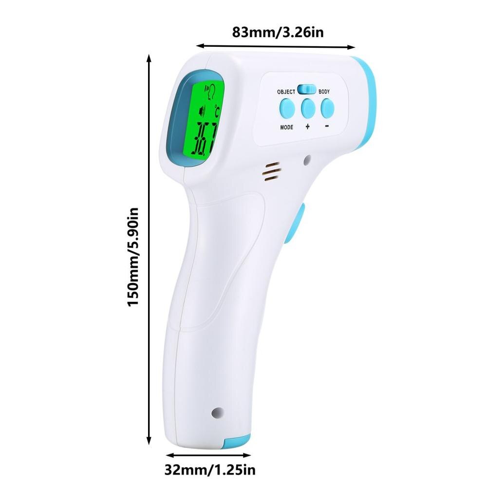 Baby Volwassenen Body Thermometer Outdoor Home Koorts Oor Voorhoofd Digitale Infrarood Thermometer Non-Contact Thermometer