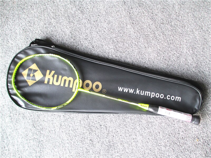 Kumpoo Badminton Racket Super Light 4U 80-84g Full Carbon Ball Control Racquet with 5 Colors L810OLB