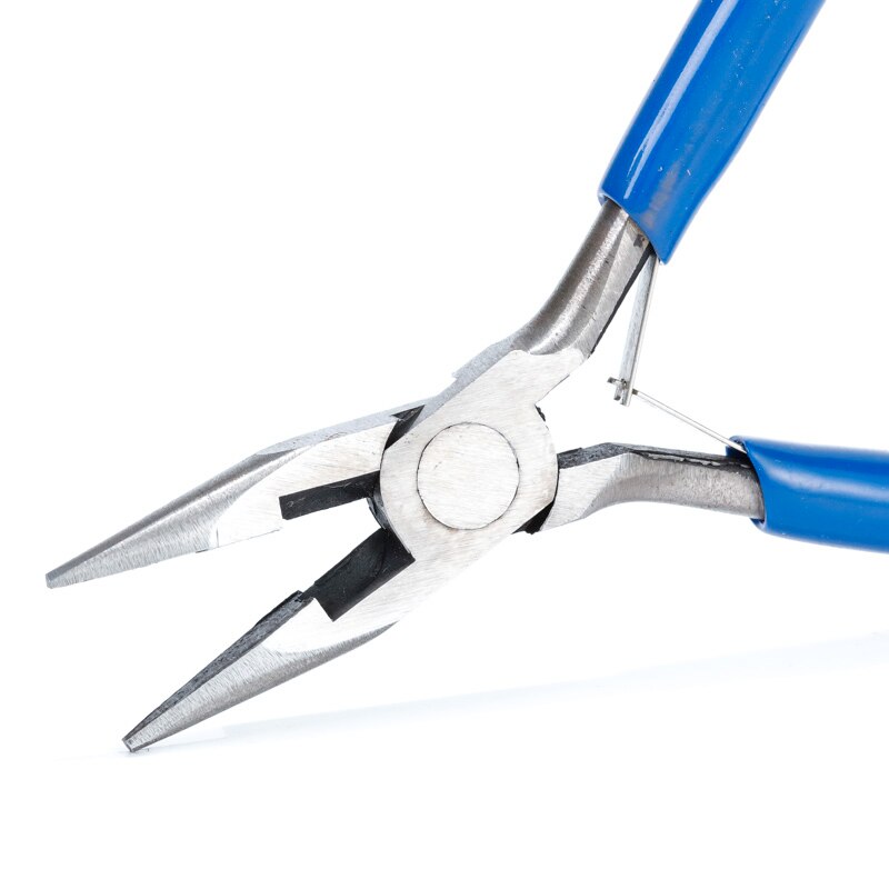 Smycken reparationsverktyg verktygstång tandlös tång vice vice hängande ringtång ringöppnare pincett koppar bromsok: Mörkblå