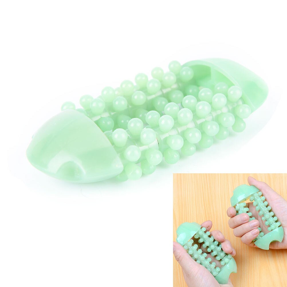 1Pc Hand Vinger Massager Dual Roller Joint Ontspannen Nail Plastic Massage Tool Pijnbestrijding Gezondheidszorg Ouders