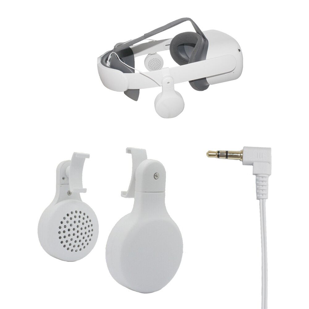 Voor Oculus Quest 2 Vr Glas Vr Headset Verstelbare Geluidsisolerende Hoofdtelefoon
