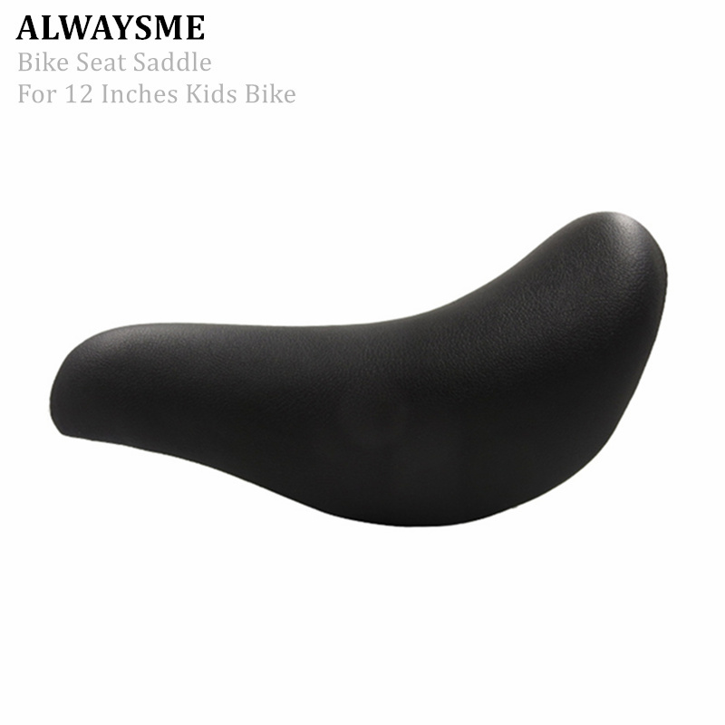 ALWAYSME 12Inches Kids Bike Seat Saddle Defult Color Black