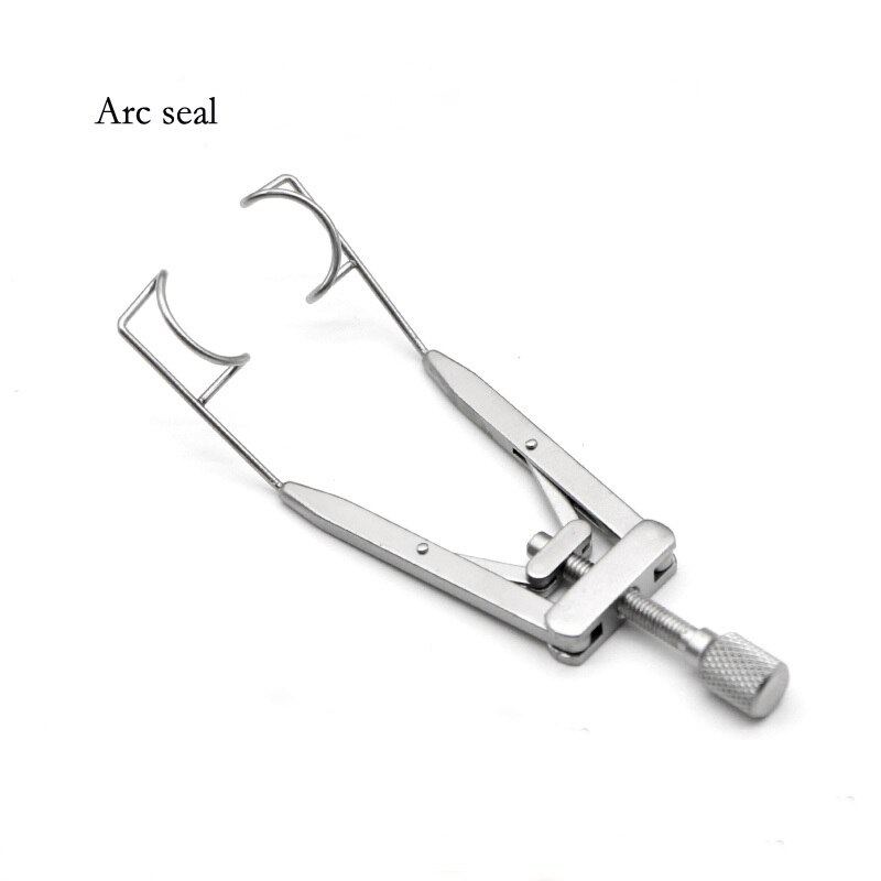 Eye lid Opener Eyelid Opener V-shaped steel Wire Adjustable Eye Medicine Double Eye lid Eye angle Opener: white